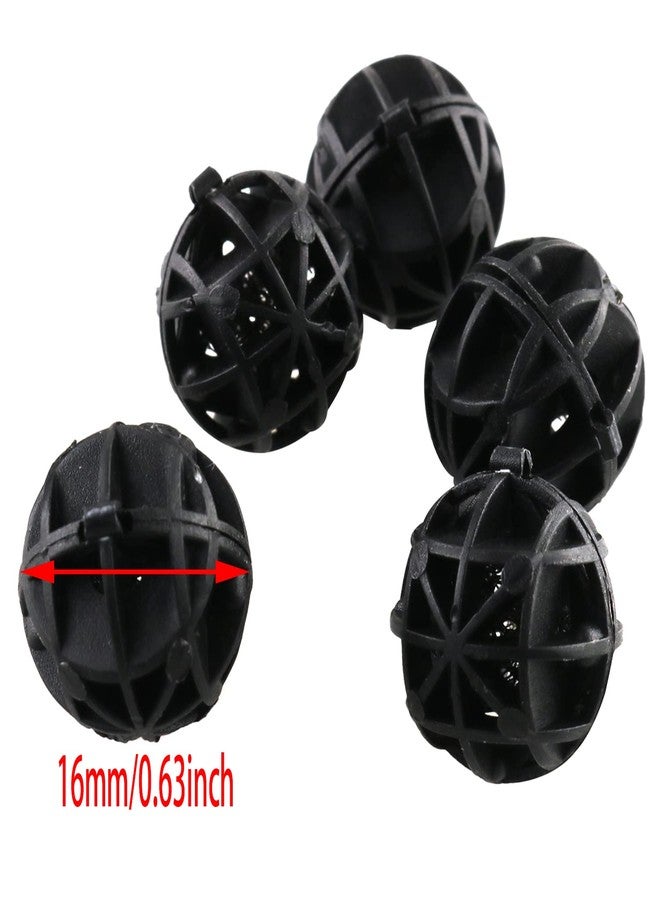 AXLIZER 100pcs Bio Balls Filter Media with Sponge Aquarium Filter Media Tank Bio Balls, for Fish Tank, Aquarium, Pond Filter Media - Image 2